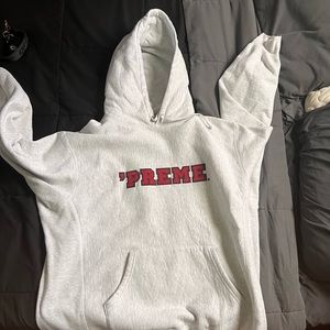 Supreme “PREME” Hoodie L